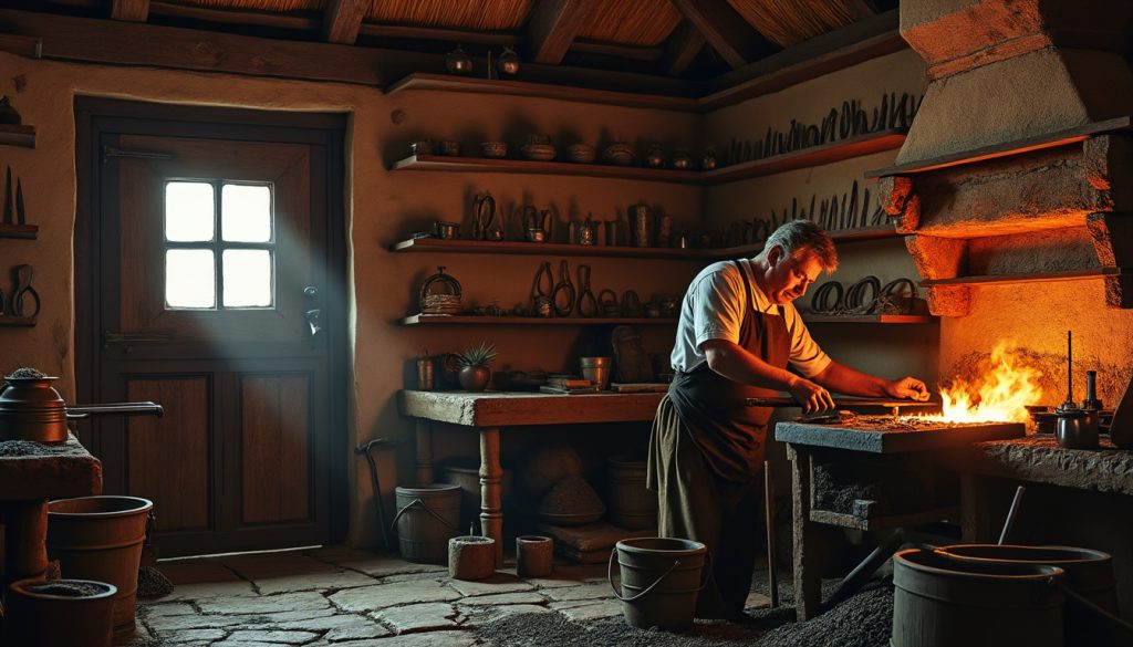 découvrez les compétences essentielles nécessaires pour devenir forgeron, un métier artisanal passionnant. apprenez sur les techniques de forge, le travail des métaux, et les qualités indispensables pour exceller dans ce domaine traditionnel et créatif.
