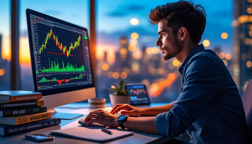 découvrez comment débuter en bourse avec notre guide complet. apprenez les bases du trading étape par étape, spécialement conçu pour les novices souhaitant se familiariser avec les marchés financiers et faire de leurs premiers pas un succès.